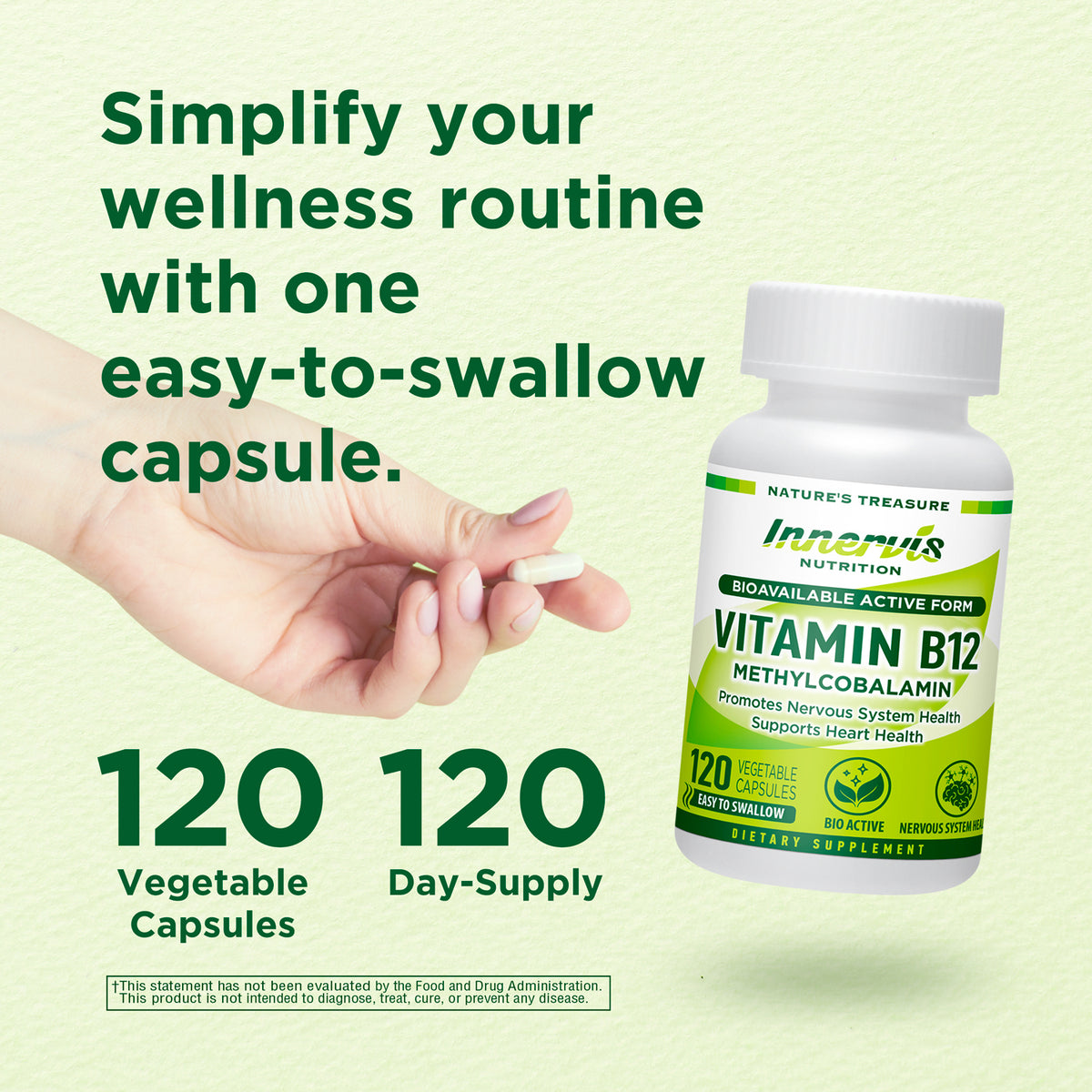 Bioavailable Active Form Vitamin B12