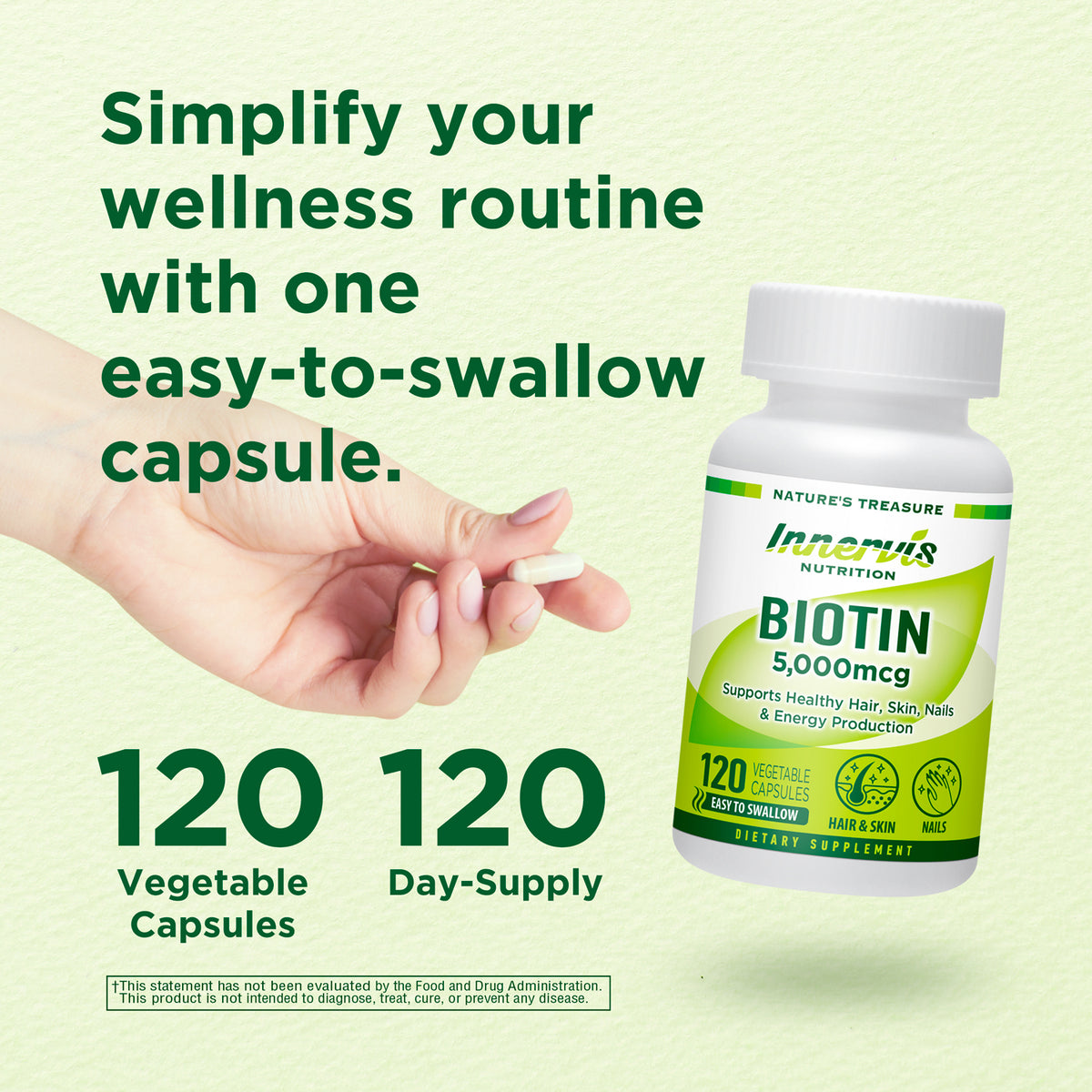 Biotin 5,000mcg