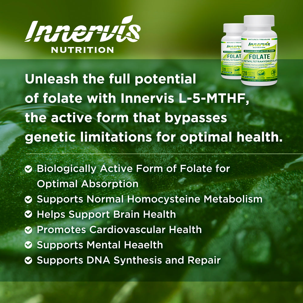 Bioavailable Active Folate L-5-MTHF