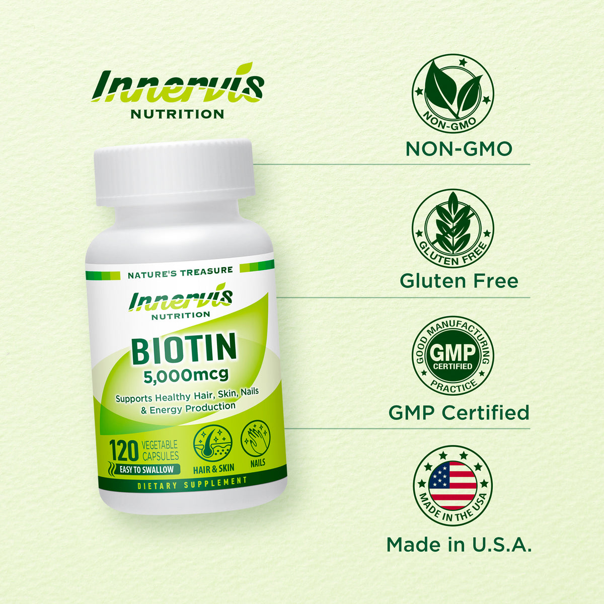 Biotin 5,000mcg