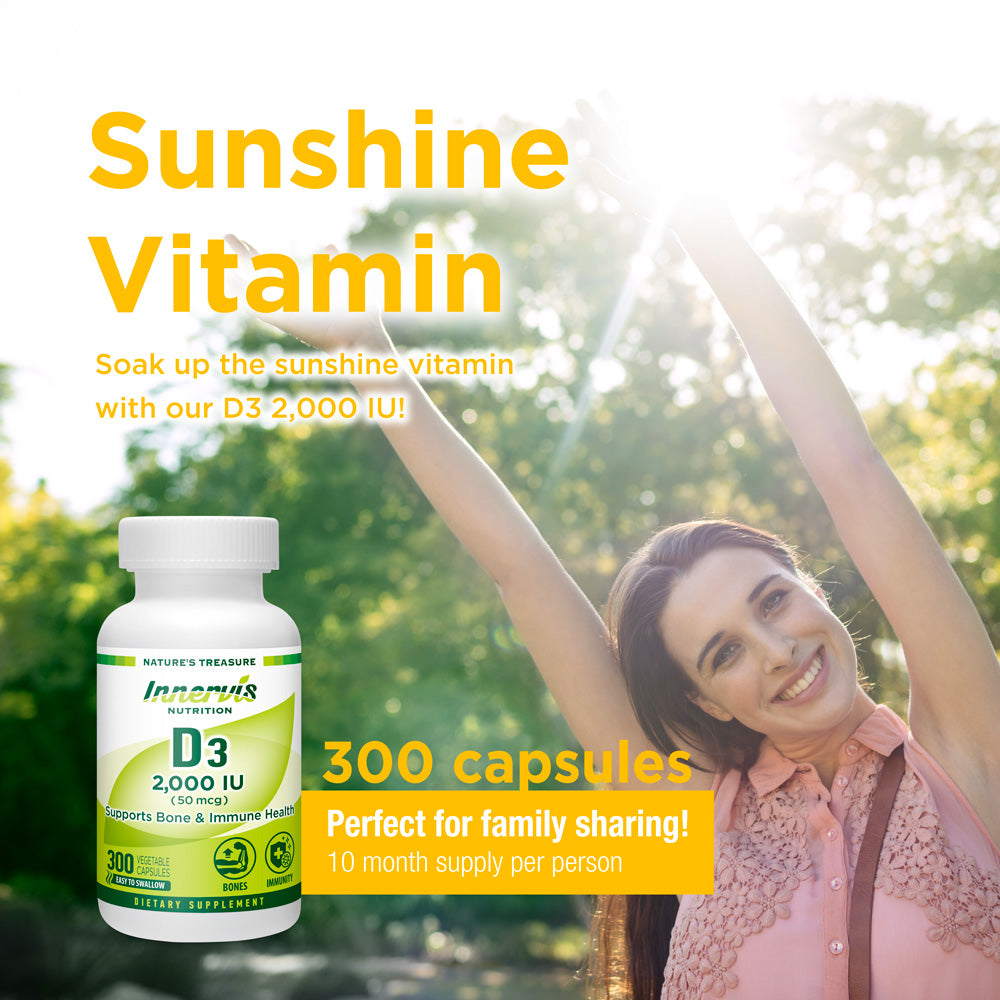 Vitamin D3 2,000 IU