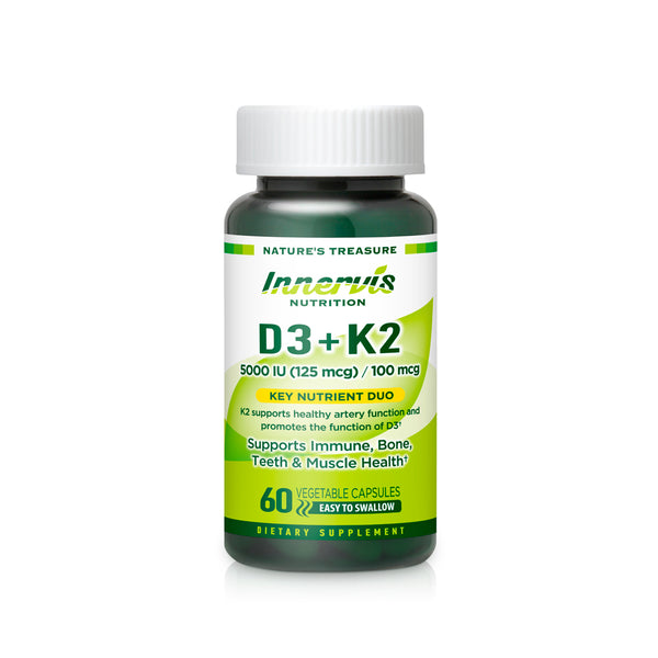 D3 + K2, 5000 IU (125 mcg) / 100mcg
