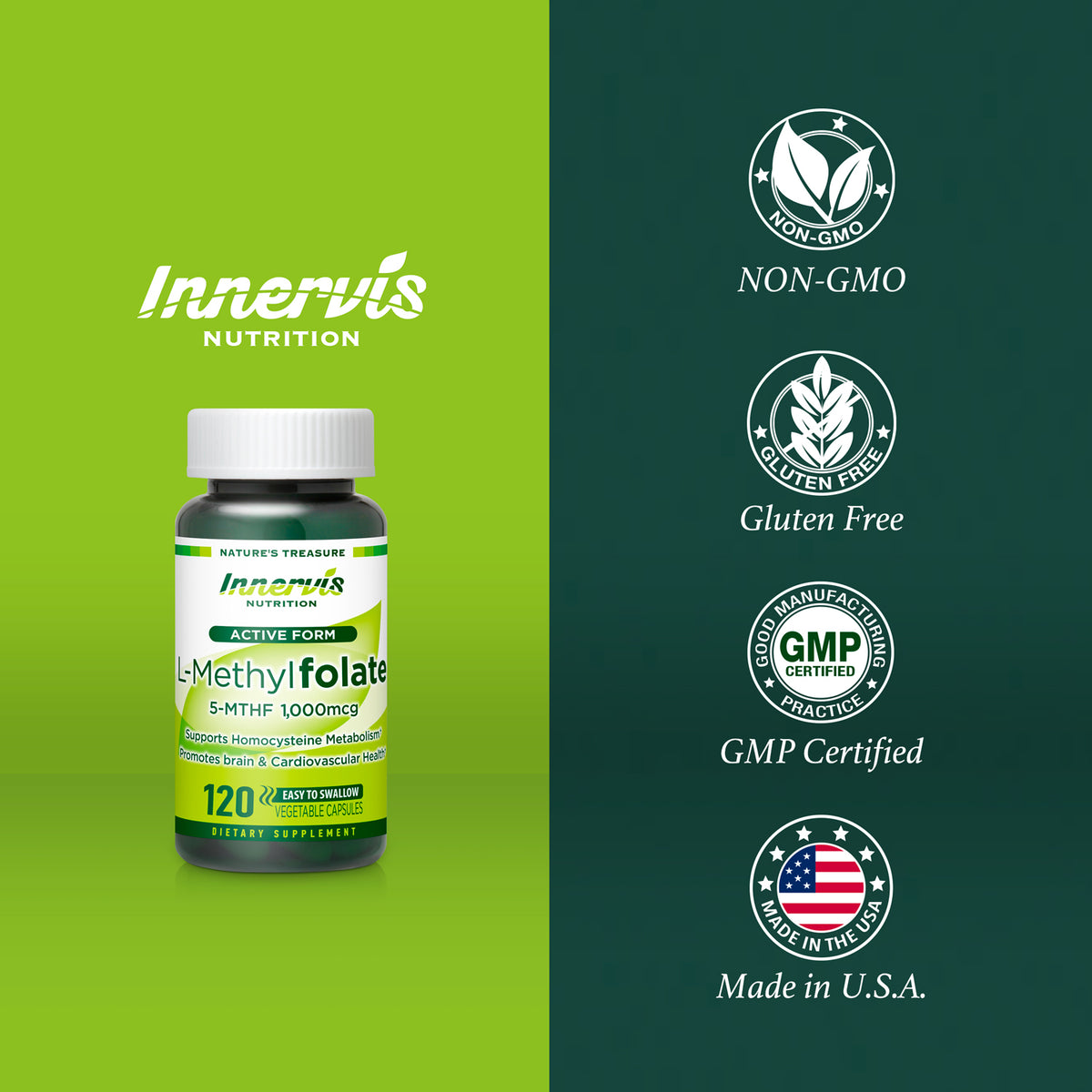 L-Methyl Folate (Active Form)