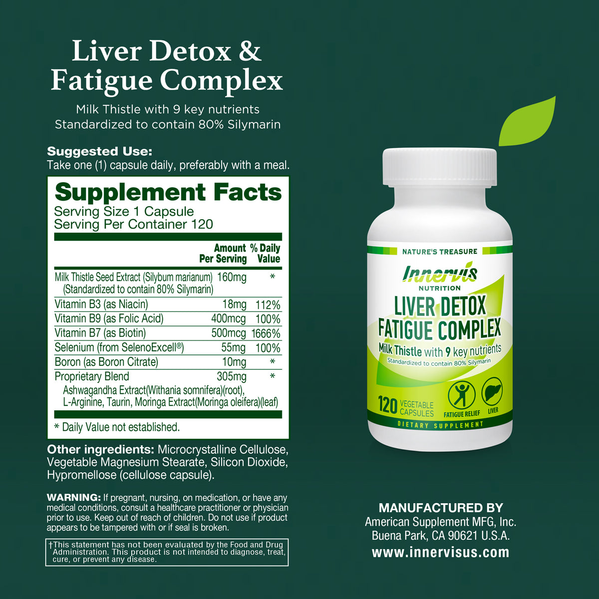 Liver Detox & Fatigue Complex