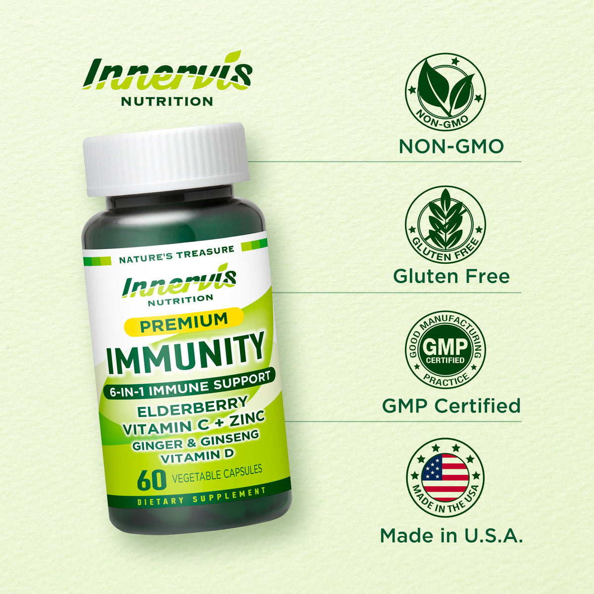 PREMIUM IMMUNITY 6-in-1 Immune Support