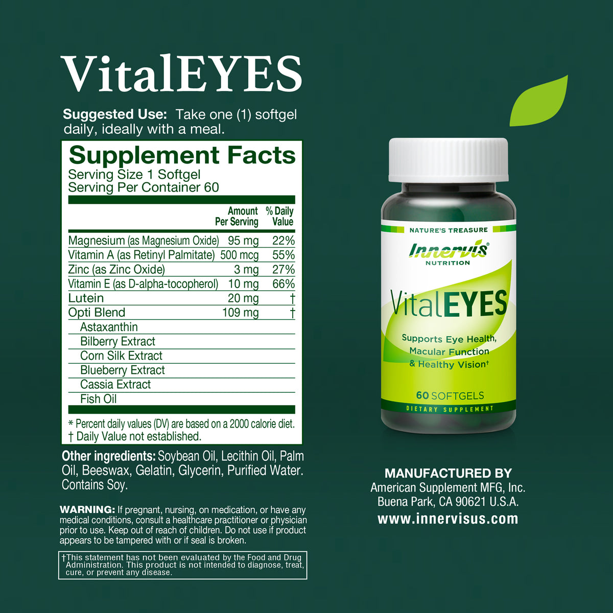 VitalEYES (DAILY EYE WELLNESS)